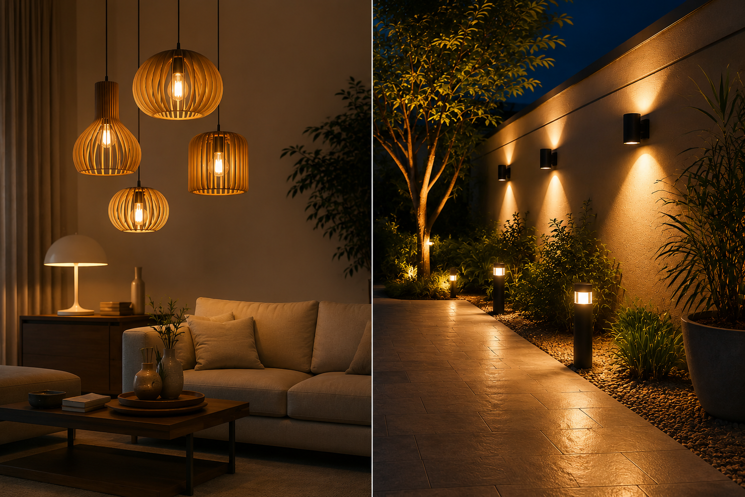 Lampes intérieure et extérieur