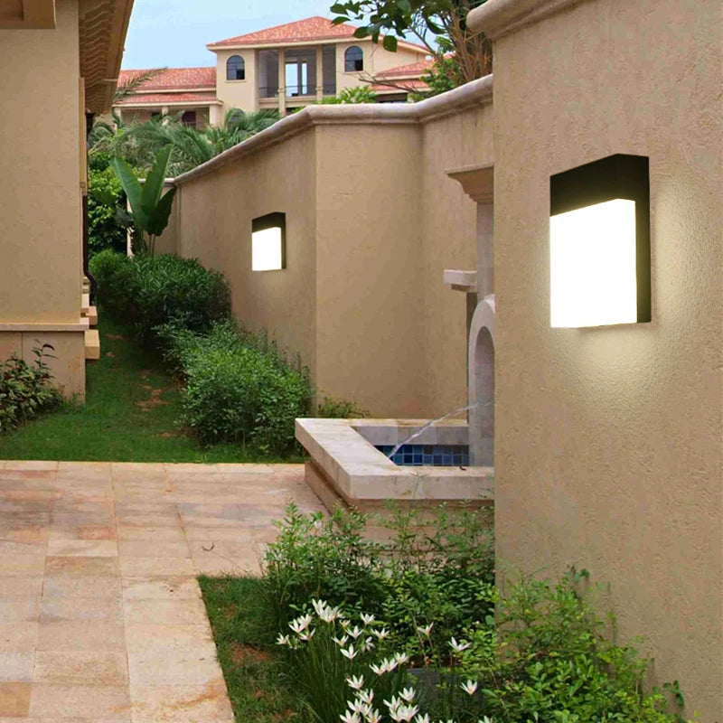 Éclairage mural extérieur LED Étanche IP65 avec ou sans Sensor