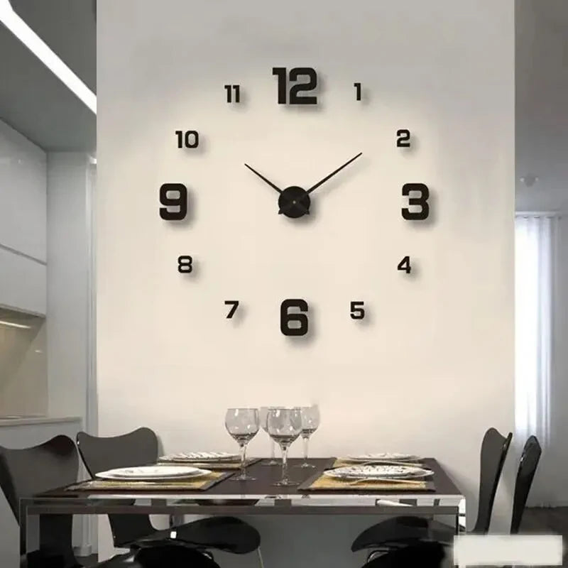 Horloge murale sans cadre