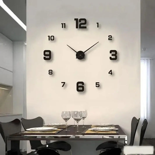 Horloge murale sans cadre