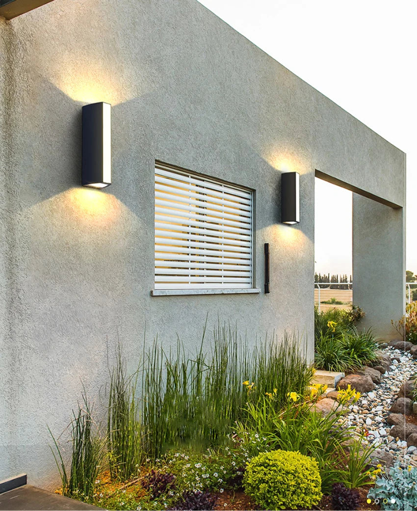 Lampes murales étanches à LED, lumière intérieure et extérieure