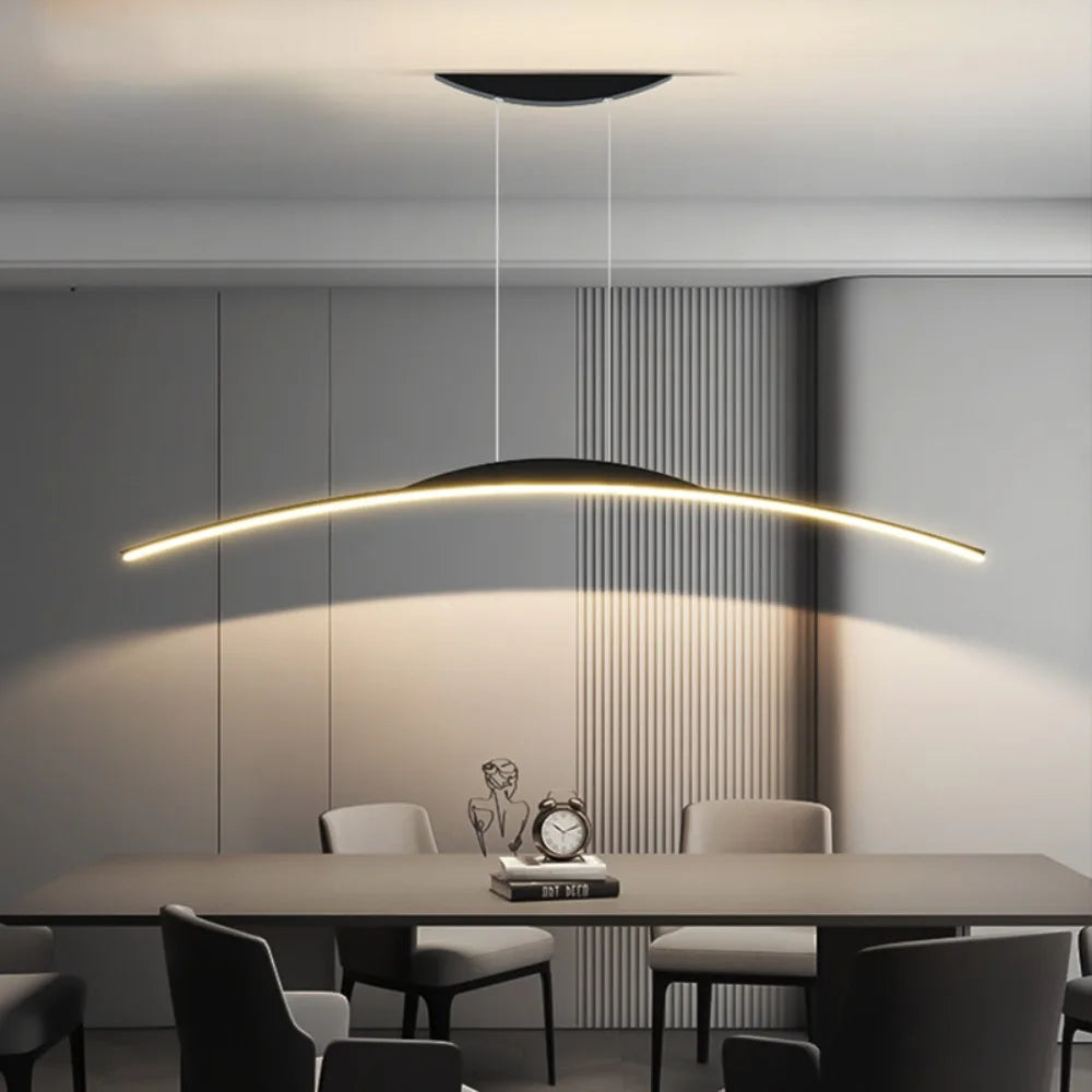 Lustre LED moderne pour salle à manger, bar, salon