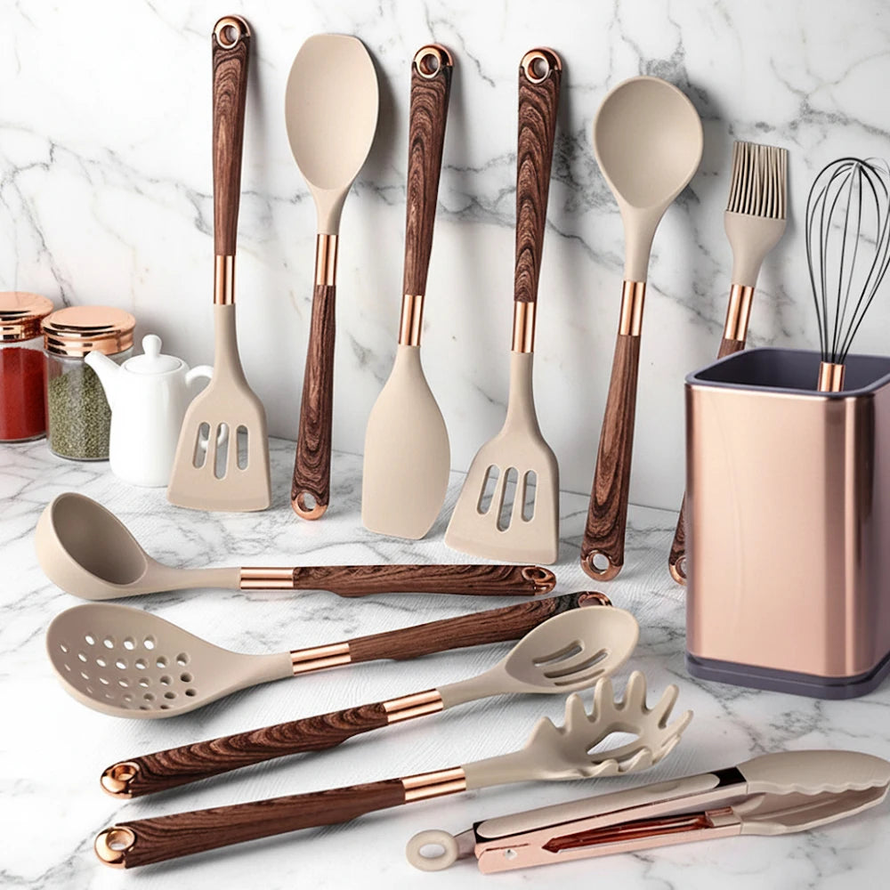 Ustensiles de cuisine en silicone