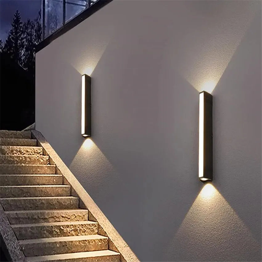 Lampes murales étanches à LED, lumière intérieure et extérieure