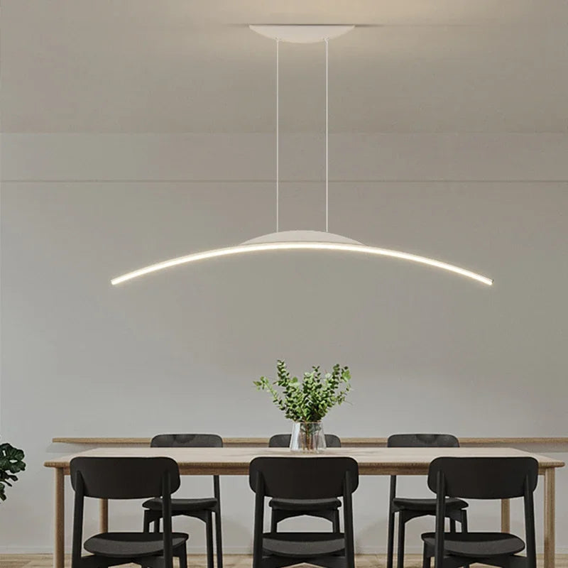 Lustre LED moderne pour salle à manger, bar, salon