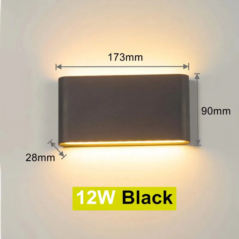 Éclairage mural extérieur LED